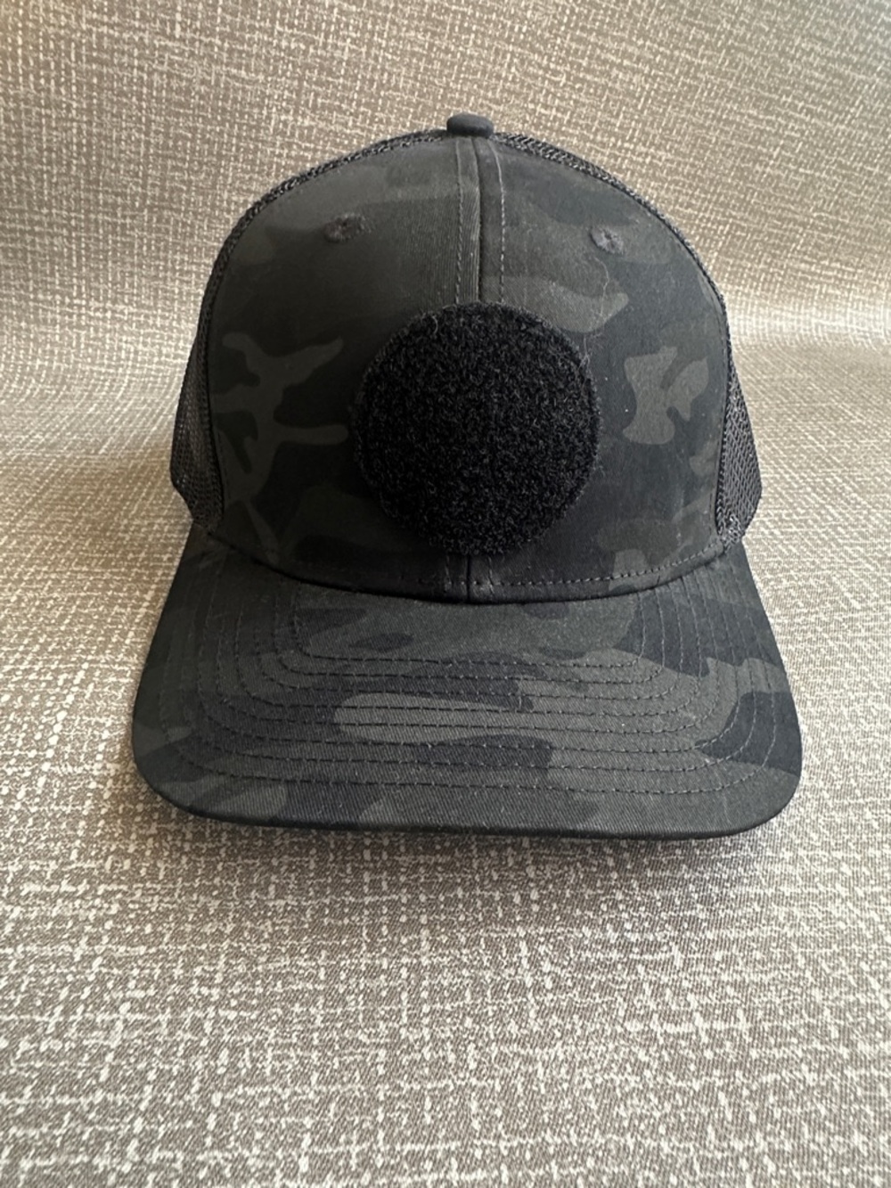 Liberty Vibe Camouflage Vibe Hat Black Camo Mesh Snapback One Size NWT